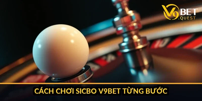Màn hình Sicbo V9bet với bàn cược bố đề