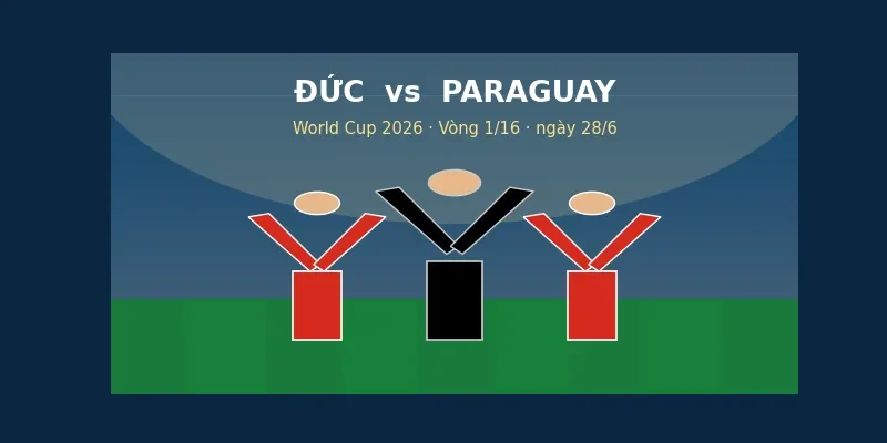 Soi kèo Đức vs Paraguay ngày 28/6 World Cup 2026