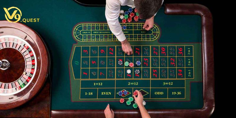  Giao diện bàn cược Roulette châu Âu với tỷ lệ House Edge 2.7% t
