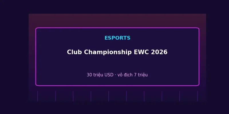 Club Championship tại Esports World Cup 2026