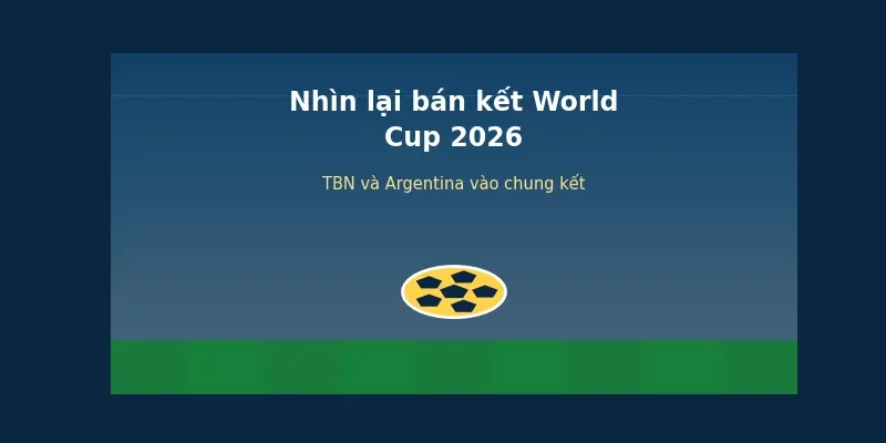 Nhìn lại bán kết World Cup 2026