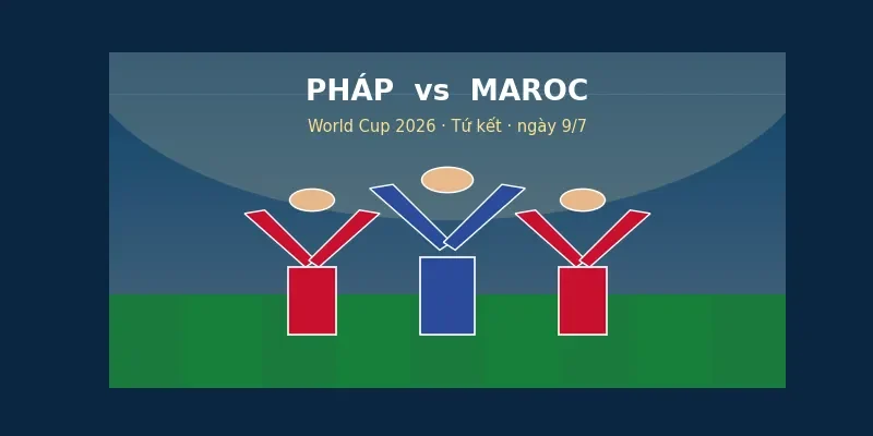 Nhận định trận đấu Pháp vs Maroc